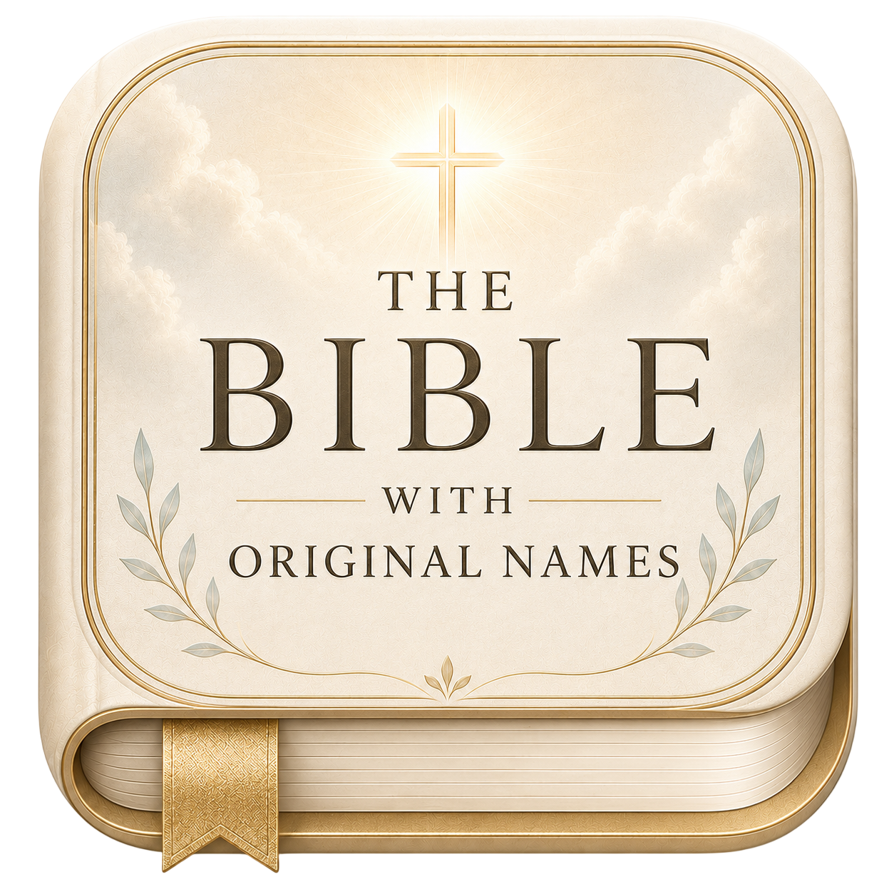 Bible with Original Names app icon