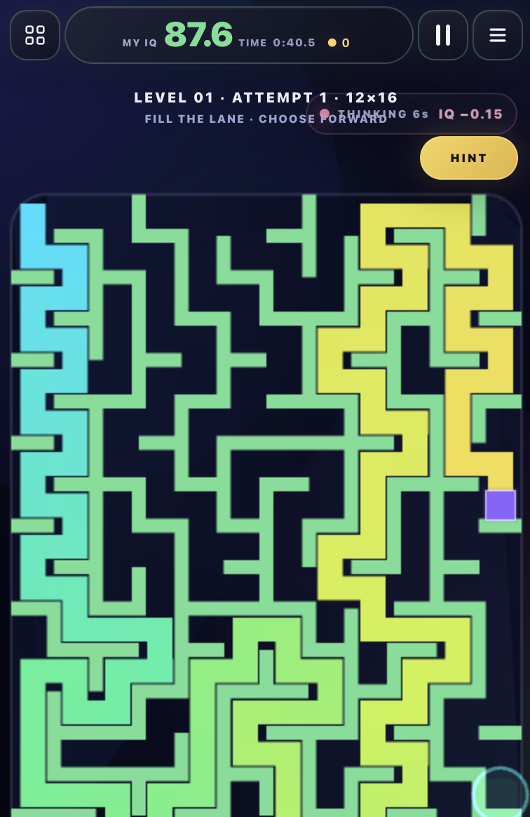 Decision maze gameplay